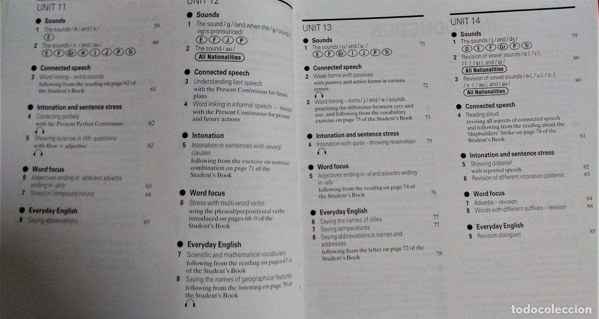 Libros de segunda mano: HEADWAY-INTERMEDIATE PRONUNCIATION-SARAH CUNNINGAM/BILL BOWLER - Foto 8