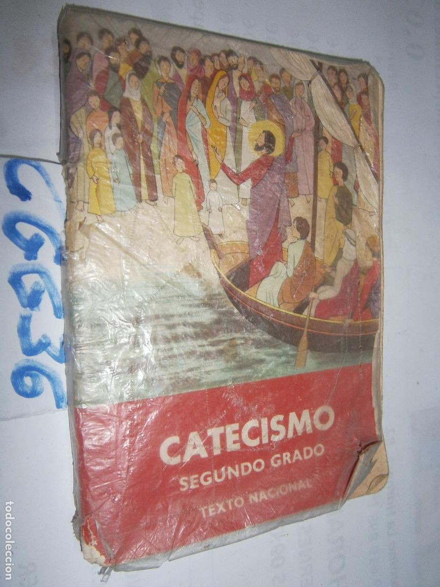 Libros de segunda mano: ANTIGUO LIBRO DE TEXTO - CATECISMO SEGUNDO GRADO - Foto 1