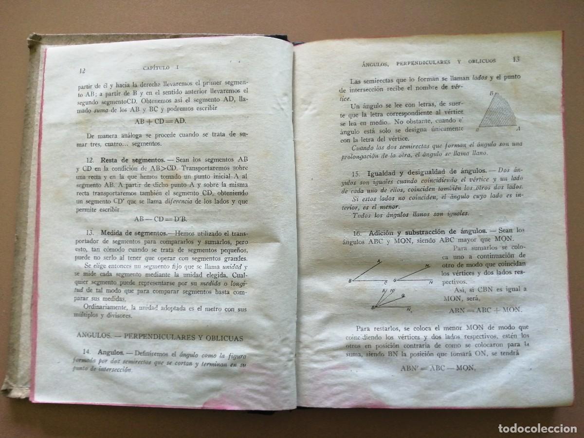 Libros de segunda mano: ELEMENTOS DE GEOMETR&Iacute;A. F&Eacute;LIX CORREA - Foto 4