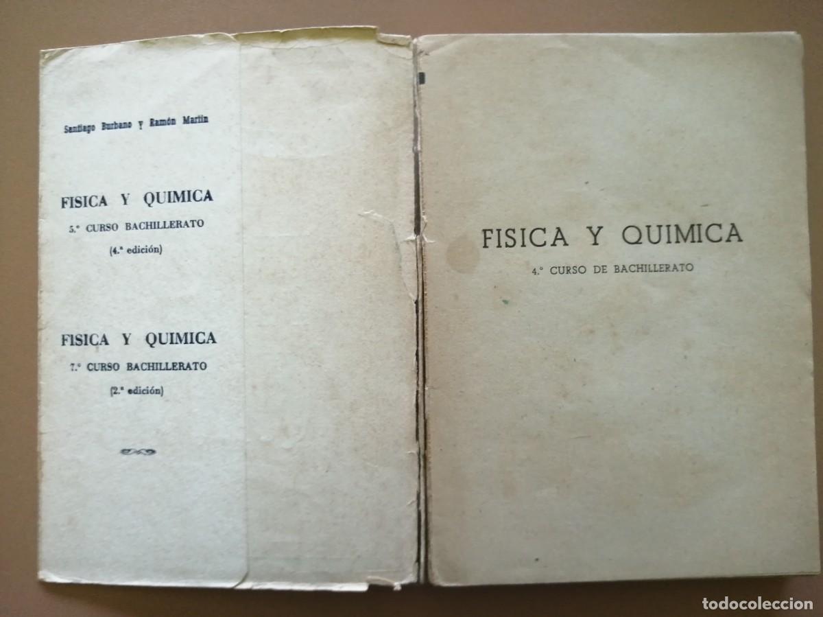 Libros de segunda mano: F&Iacute;SICA Y QU&Iacute;MICA. 4&ordf; CURSO DE BACHILLERATO - Foto 2