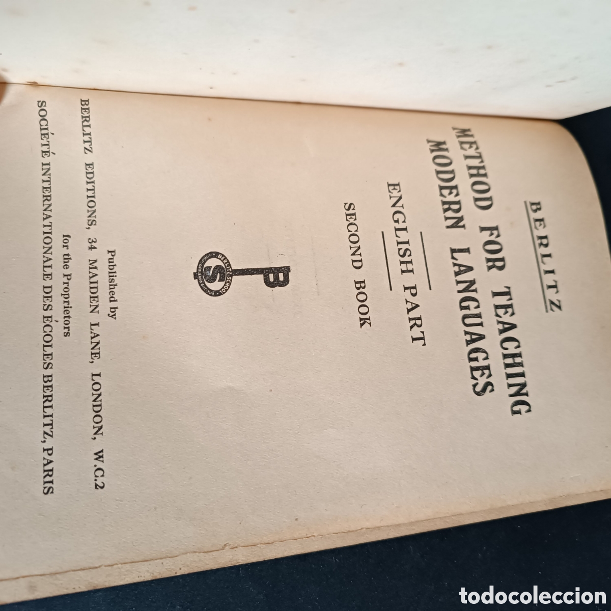 Libros de segunda mano: Libro antiguo Berlitz Second Book 255 th Edition. En Ingles - Foto 3