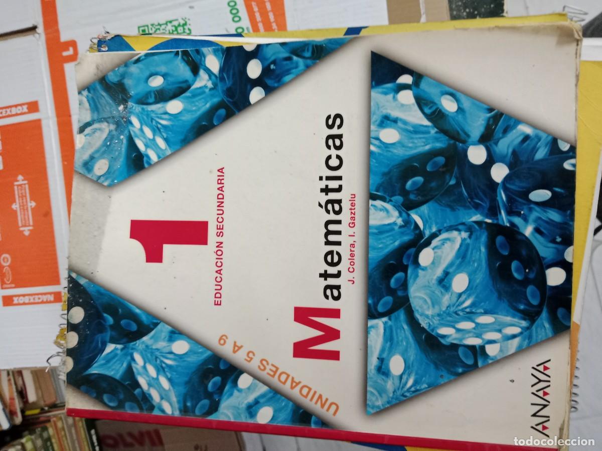 Libros de segunda mano: M-FON LIBRO DE TEXTO MATEMATICAS 1 ESO ANAYA - Foto 1