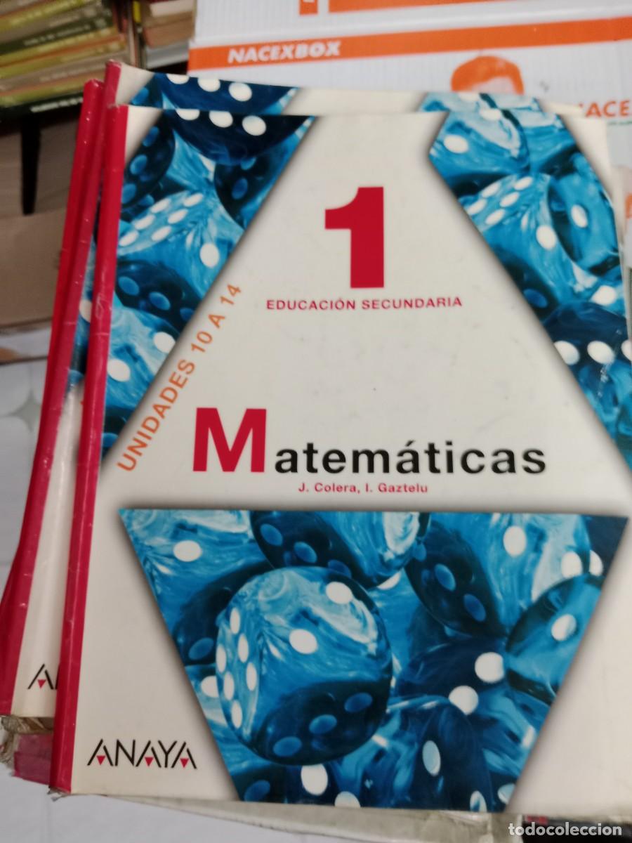 Libros de segunda mano: M-FON LIBRO DE TEXTO MATEMATICAS 1 ESO - Foto 1