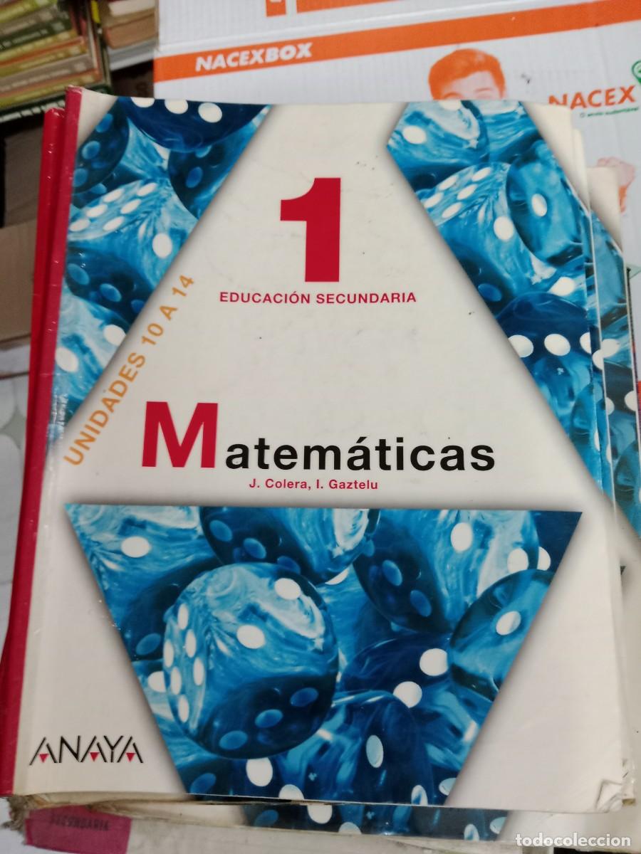 Libros de segunda mano: M-FON LIBRO DE TEXTO MATEMATICAS 1 ESO - Foto 1