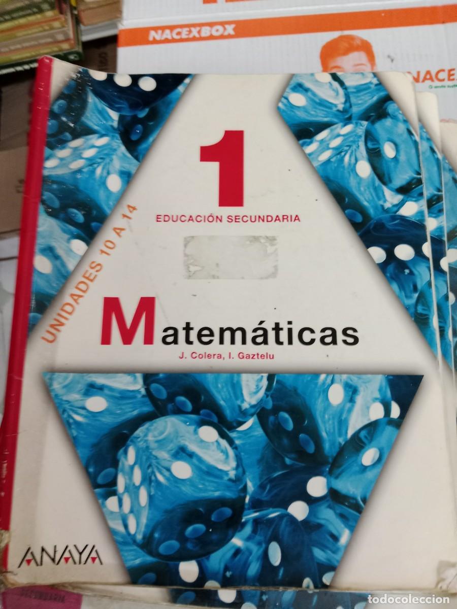 Libros de segunda mano: M-FON LIBRO DE TEXTO MATEMATICAS 1 ESO - Foto 1