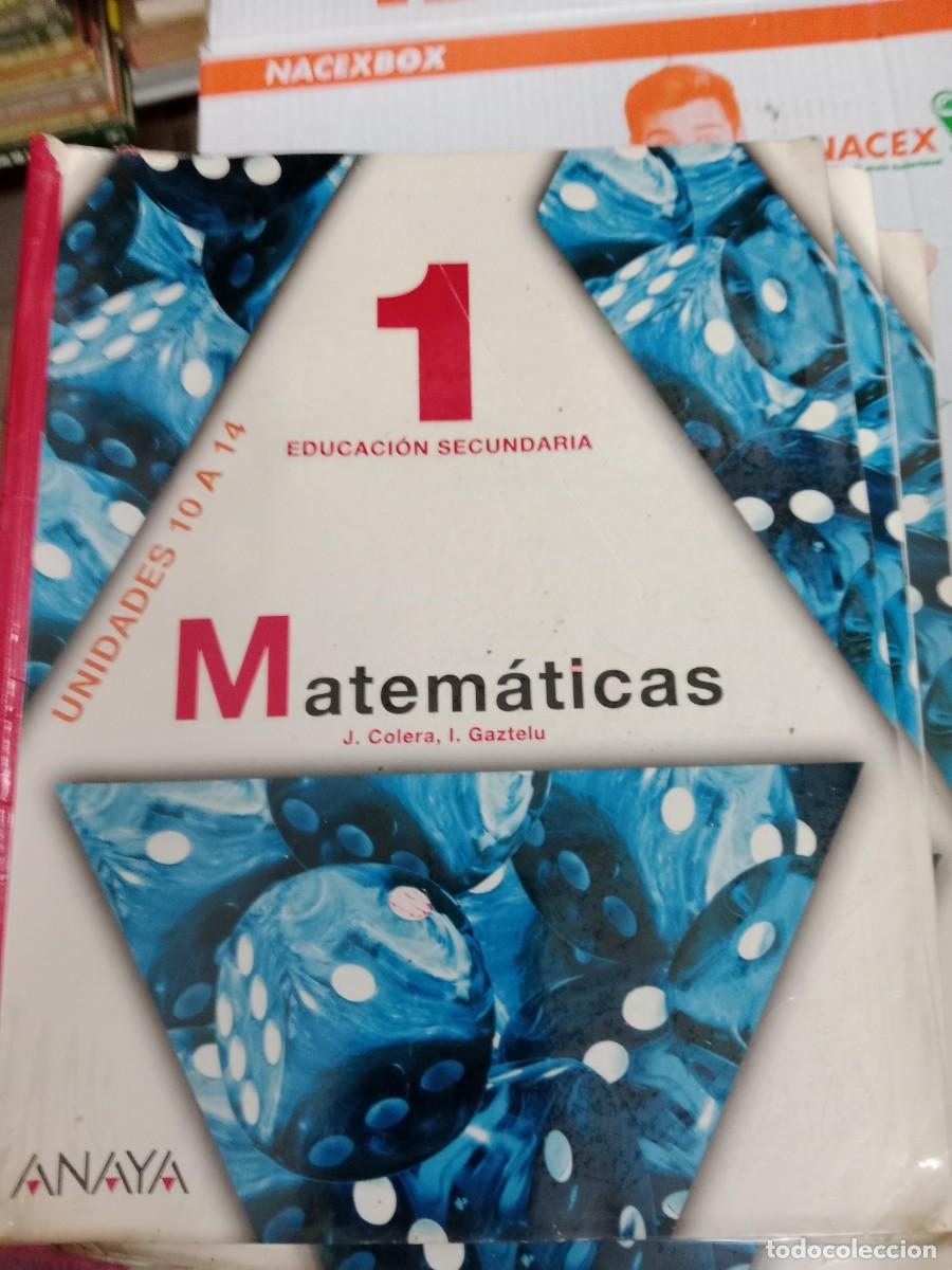 Libros de segunda mano: M-FON LIBRO DE TEXTO MATEMATICAS 1 ESO - Foto 1