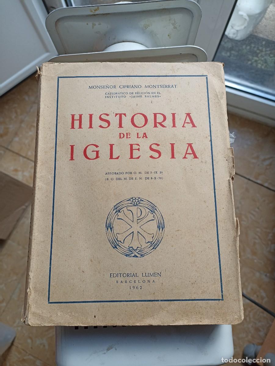 Libros de segunda mano: Historia de La Iglesia (Tercer Curso de Bachillerato) por Montse&ntilde;or Cipriano Montserrat