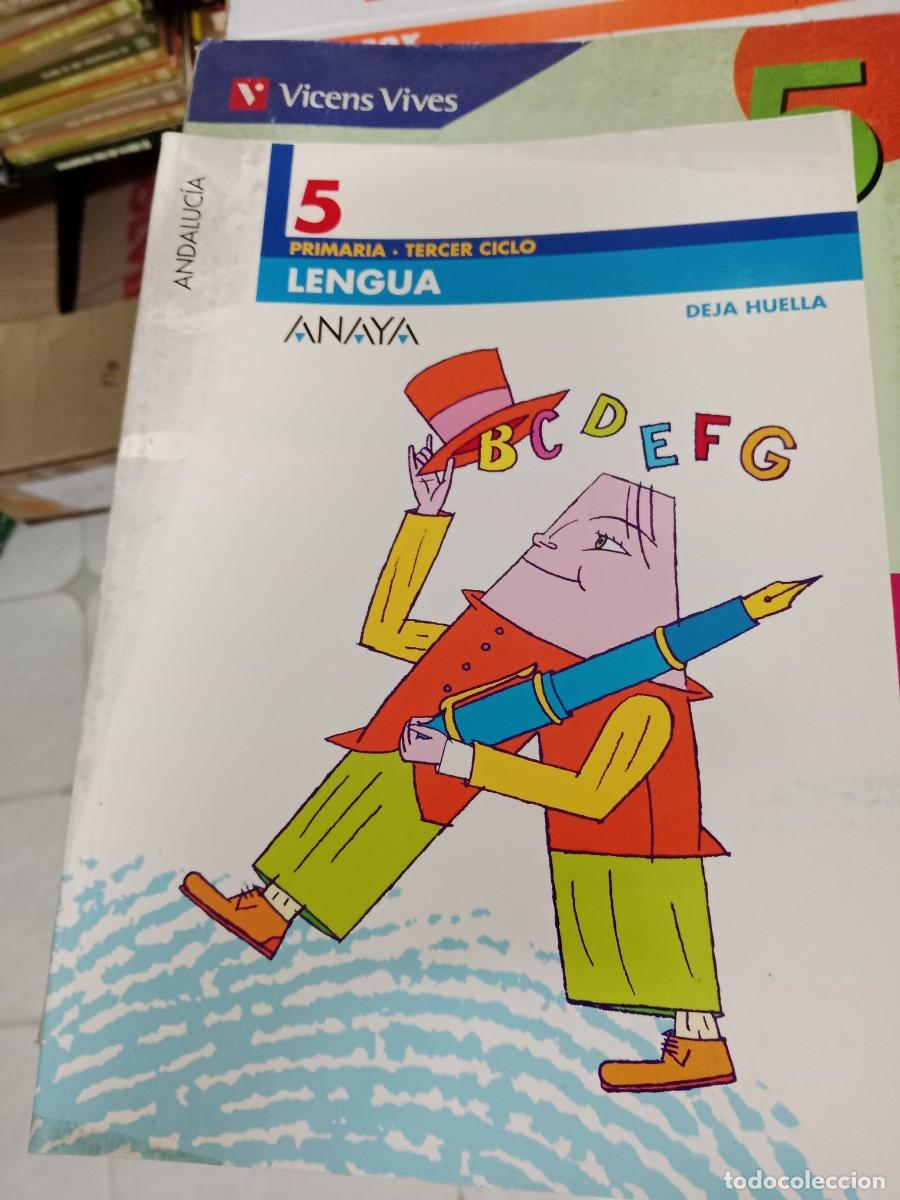 Libros de segunda mano: M-FON LIBRO DE TEXTO 5 PRIMARIA LENGUA - Foto 1