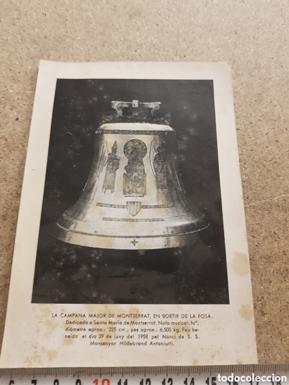 Gebrauchte B&uuml;cher: La Campana Major de Montserrat, en sortir de la fosa en 1958