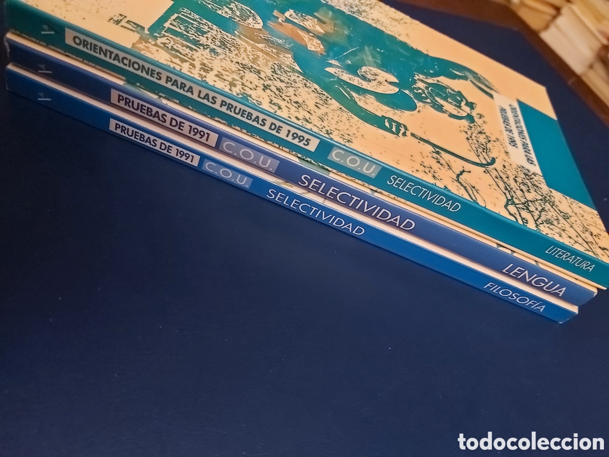 Libros de segunda mano: QUELA LIBRO. 3 LIBROS PRUEBAS SELECTIVIDAD 1991 ANAYA 1992 - Foto 2
