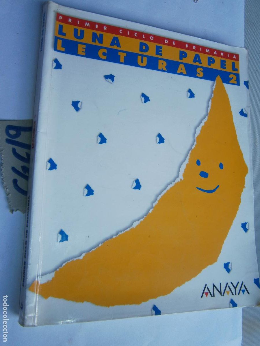 Libros de segunda mano: ANTIGUO LIBRO DE TEXTO - LECTURAS 2 - LUNA DE PAPEL - Foto 1