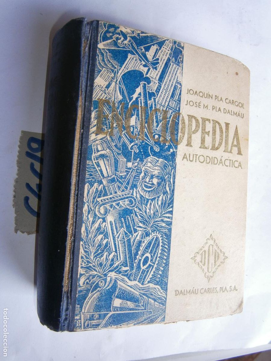 Libros de segunda mano: ANTIGUO LIBRO DE TEXTO - ENCICLOPEDIA AUTODIDACTICA - Foto 1