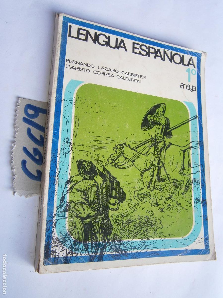 Libros de segunda mano: ANTIGUO LIBRO DE TEXTO - LENGUA ESPA&Ntilde;OLA - Foto 1