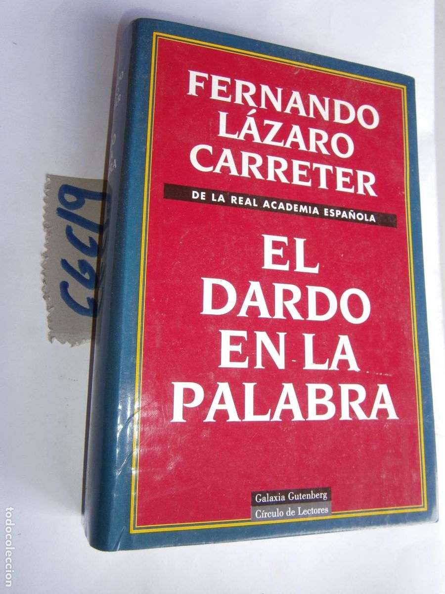 Libros de segunda mano: ANTIGUO LIBRO DE TEXTO - EL DARDO EN LA PALABRA - Foto 1