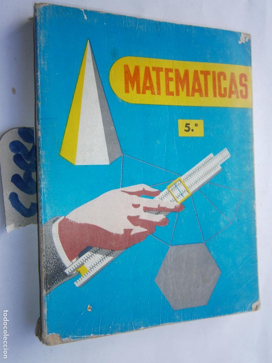 Libros de segunda mano: ANTIGUO LIBRO DE TEXTO - MATEMATICAS 5&ordm; - Foto 1