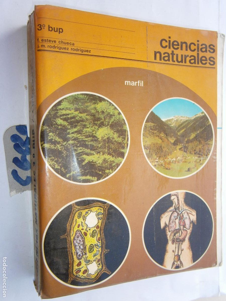 Libros de segunda mano: ANTIGUO LIBRO DE TEXTO - CIENCIAS NATURALES 3&ordm; BUP - Foto 1