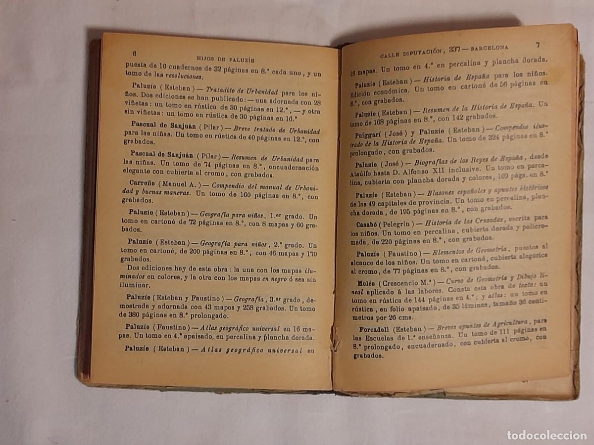 Libros de segunda mano: GUIA DEL ARTESANO. E. PALUZIE. 1910 - Foto 10