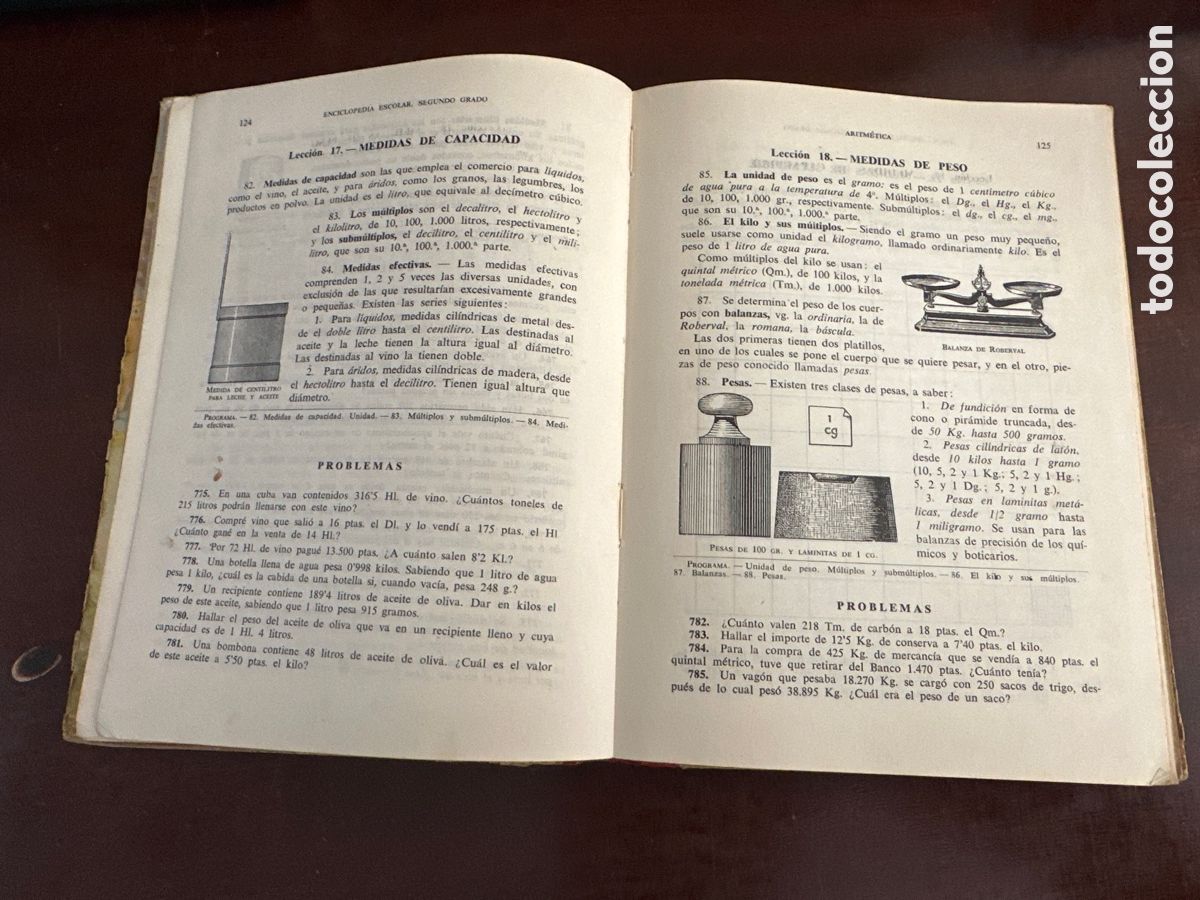 Libros de segunda mano: ENCICLOPEDIA ESCOLAR LUIS VIVES 2&ordm; GRADO 1954 - Foto 7