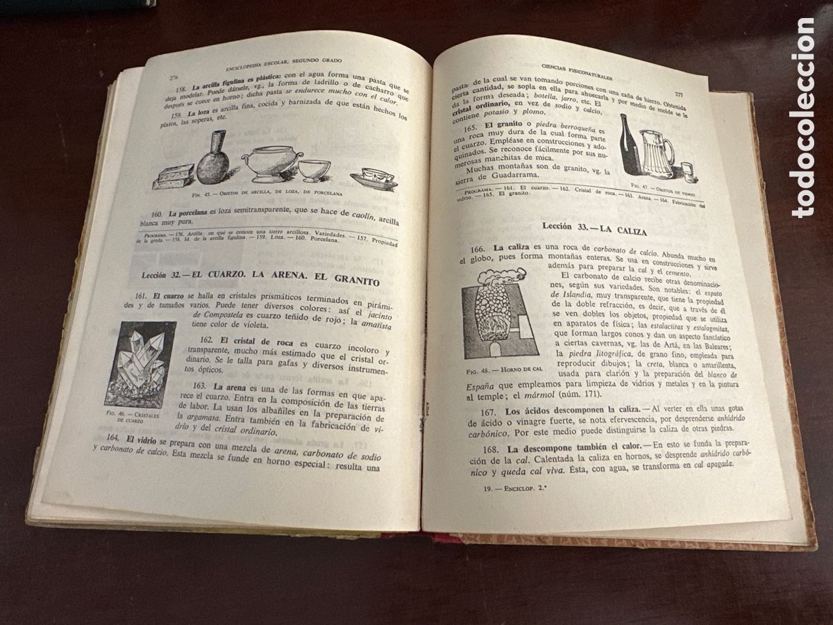 Libros de segunda mano: ENCICLOPEDIA ESCOLAR LUIS VIVES 2&ordm; GRADO 1954 - Foto 10