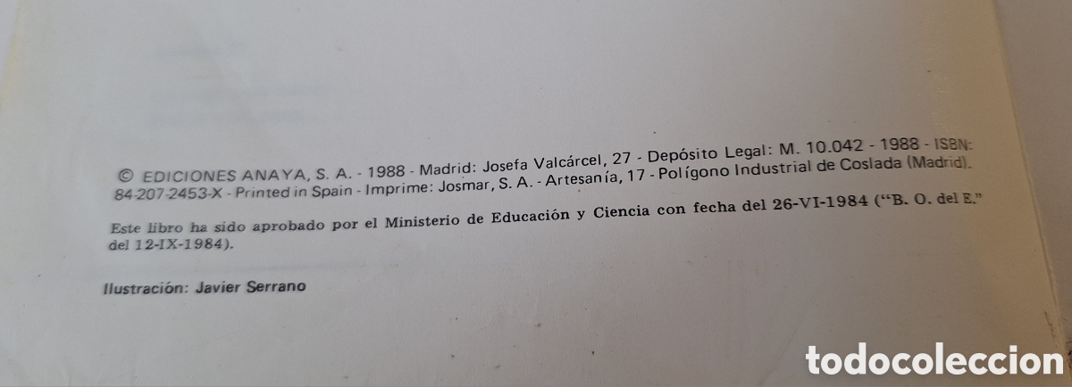 Libros de segunda mano: Antos Lecturas y Comentarios 4 EGB Anaya 1988 - Foto 3