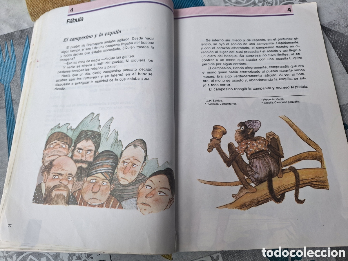 Libros de segunda mano: Antos Lecturas y Comentarios 4 EGB Anaya 1988 - Foto 9