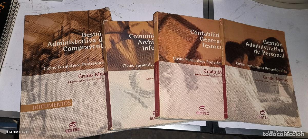 Libri di seconda mano: LIBROS FORMATIVOS DE GRADO MEDIO ADMINISTRACI&Oacute;N