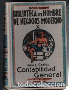 Libros de segunda mano: Contabilidad General, Jes&uacute;s Cort&eacute;s - Foto 1