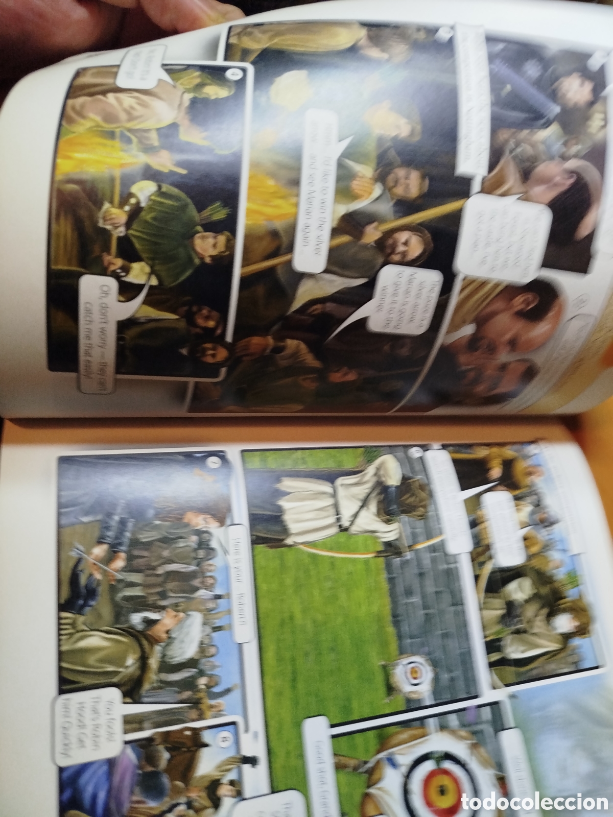 Libros de segunda mano: Robin hood. Aprender ingl&eacute;s. - Foto 3