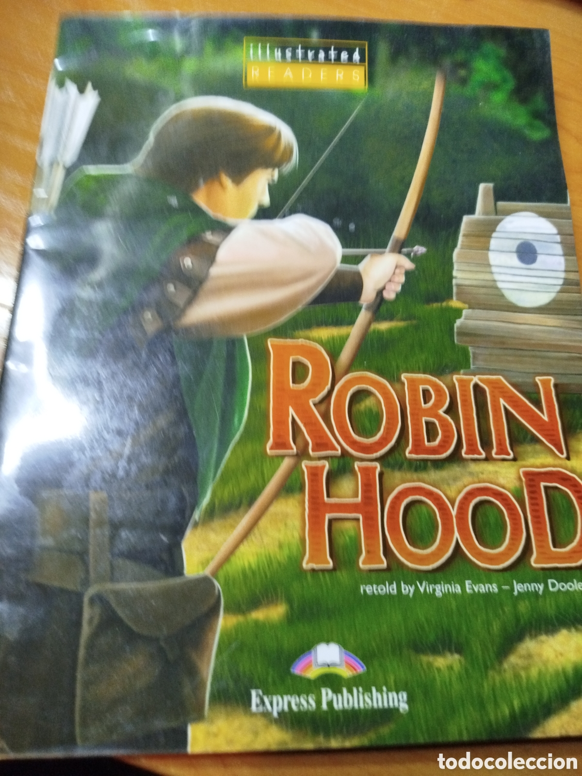 Libros de segunda mano: Robin hood. Aprender ingl&eacute;s. - Foto 1
