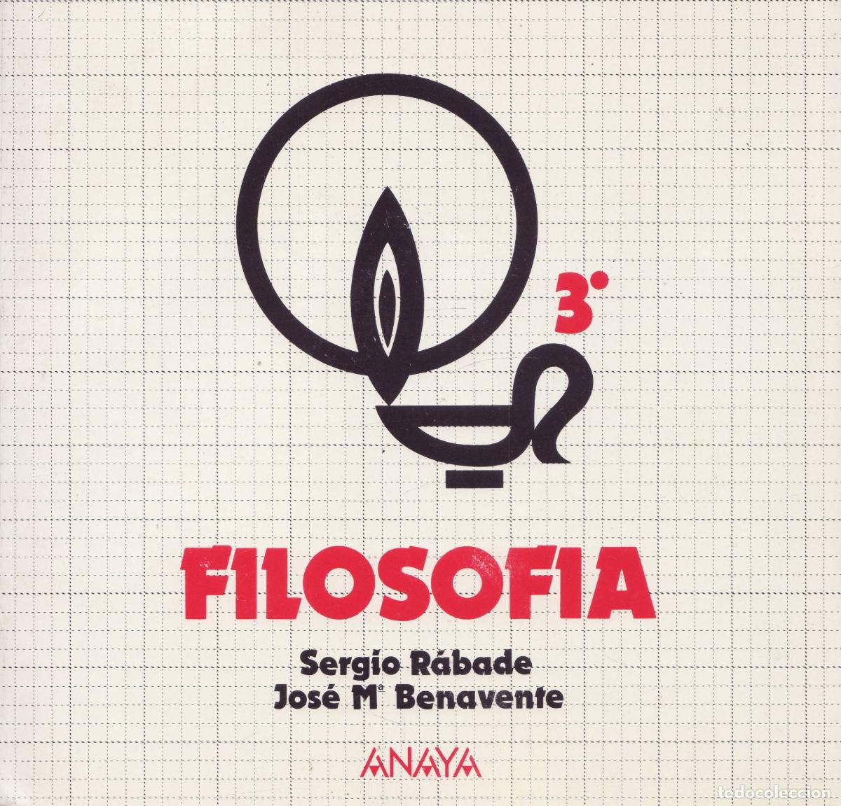 Libros de segunda mano: Filosofia (3&ordm; B. U. P.) - Rabade, Sergio - Foto 1