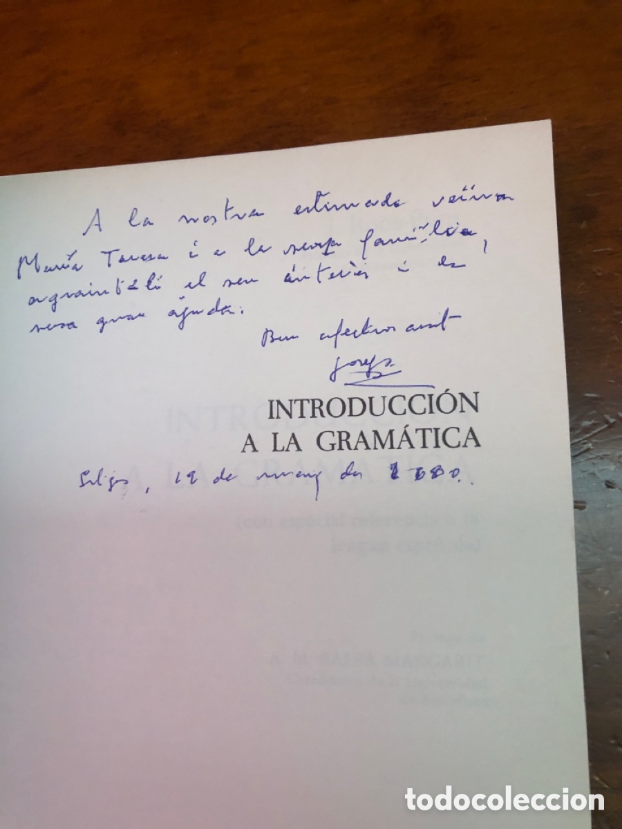 Libros de segunda mano: Introducci&oacute;n a la gram&aacute;tica Josep Roca Pons - Foto 3