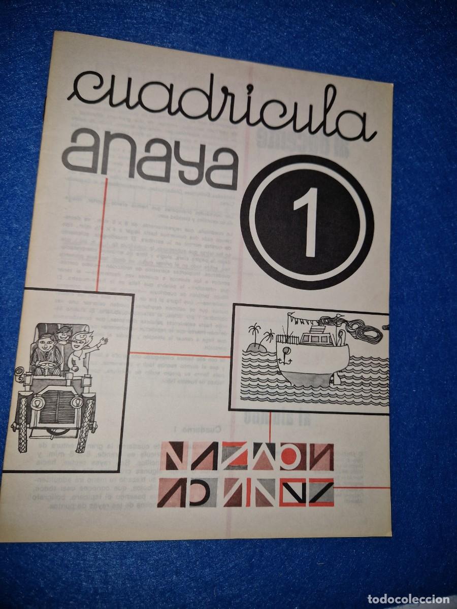 Libros de segunda mano: CUADRICULA ANAYA DE 1985 - Foto 1