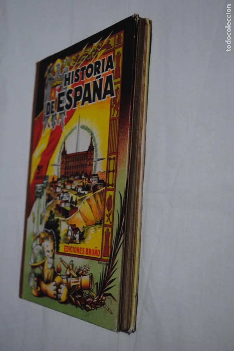 Libros de segunda mano: HISTORIA DE ESPA&Ntilde;A 3&ordm; GRADO . E . BRU&Ntilde;O. - Foto 2