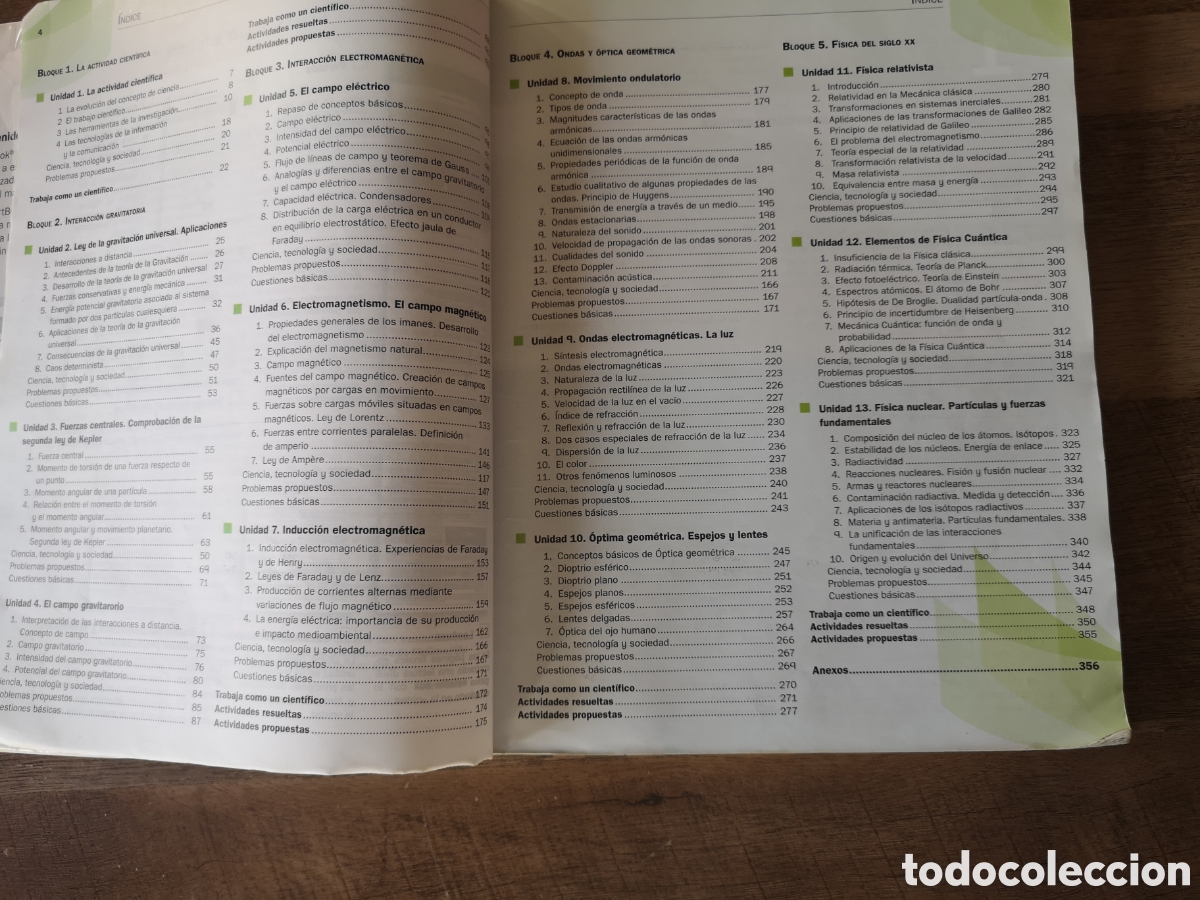 Libros de segunda mano: F&iacute;sica 2&deg; Bachillerato - Foto 2