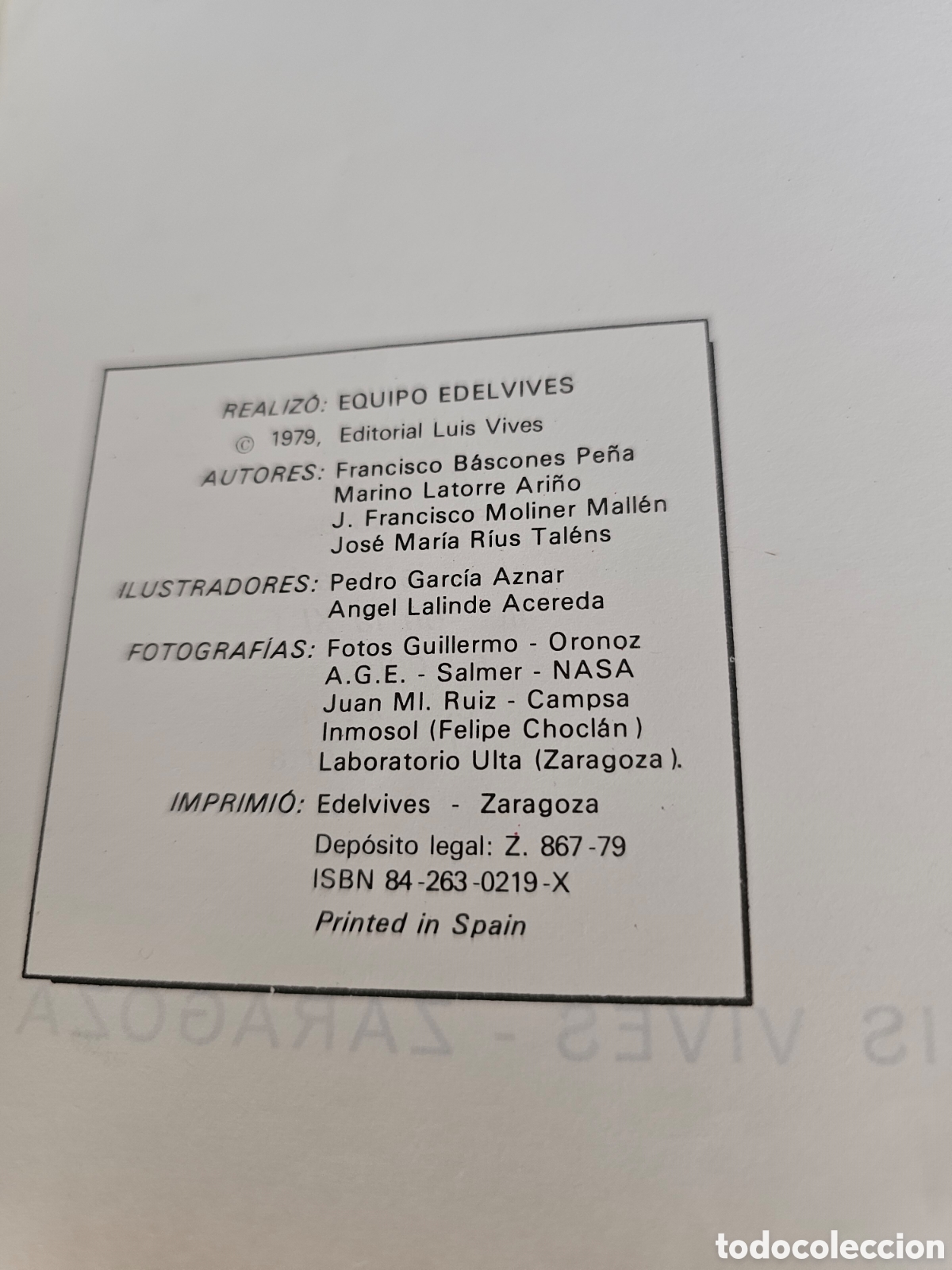 Libros de segunda mano: F&Iacute;SICA Y QU&Iacute;MICA 2 BUP EDELVIVES 1979 - Foto 3