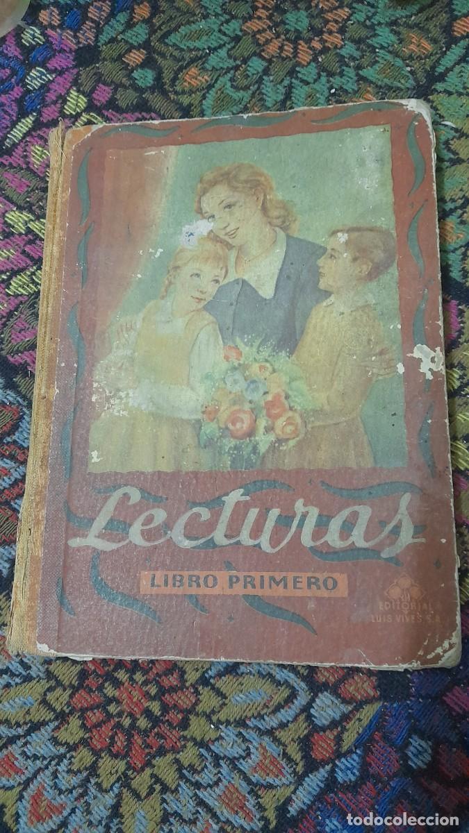 Libros de segunda mano: Libro primero Lecturas editorial Luis Veves a&ntilde;o 1950