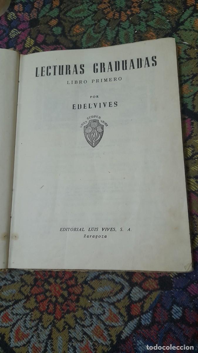 Libros de segunda mano: Libro primero Lecturas editorial Luis Veves a&ntilde;o 1950 - Foto 2