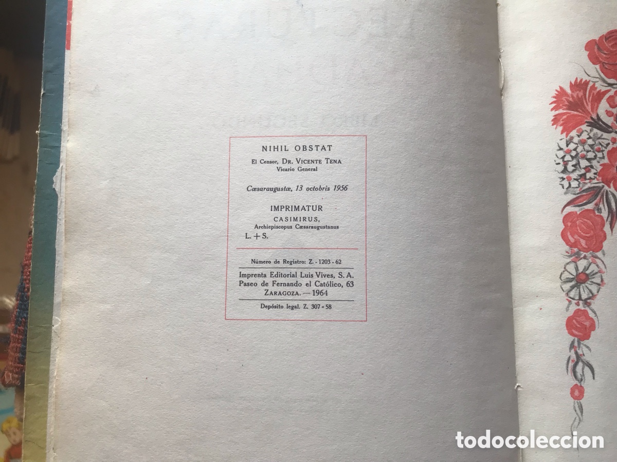 Libros de segunda mano: Lecturas. Libro Segundo. Luis Vives Zaragoza 1956 - Foto 5