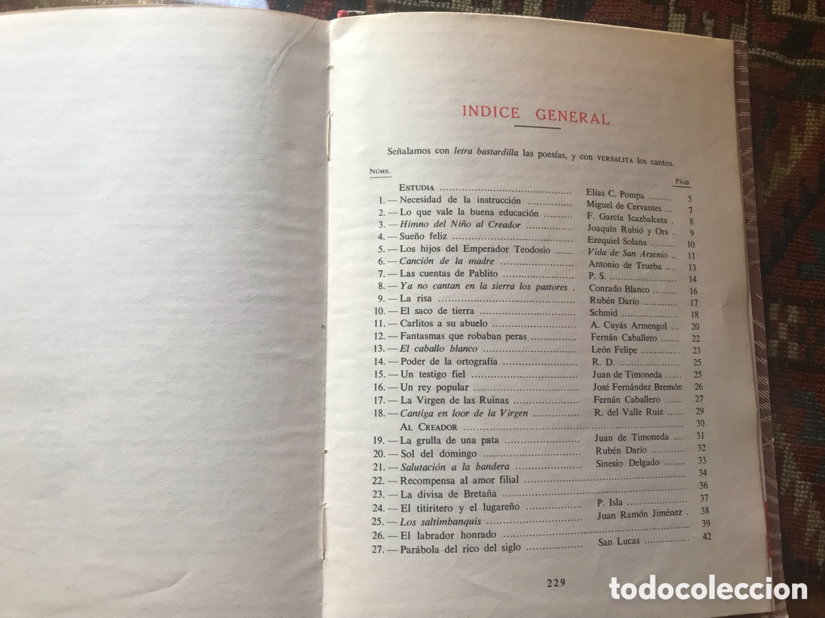 Libros de segunda mano: Lecturas. Libro Segundo. Luis Vives Zaragoza 1956 - Foto 6