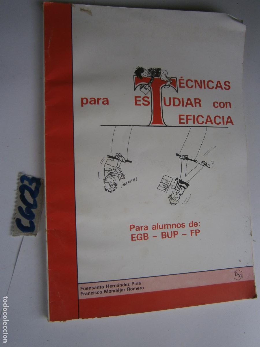 Libros de segunda mano: TECNICAS PARA ESTUDIAR CON EFICACIA - Foto 1