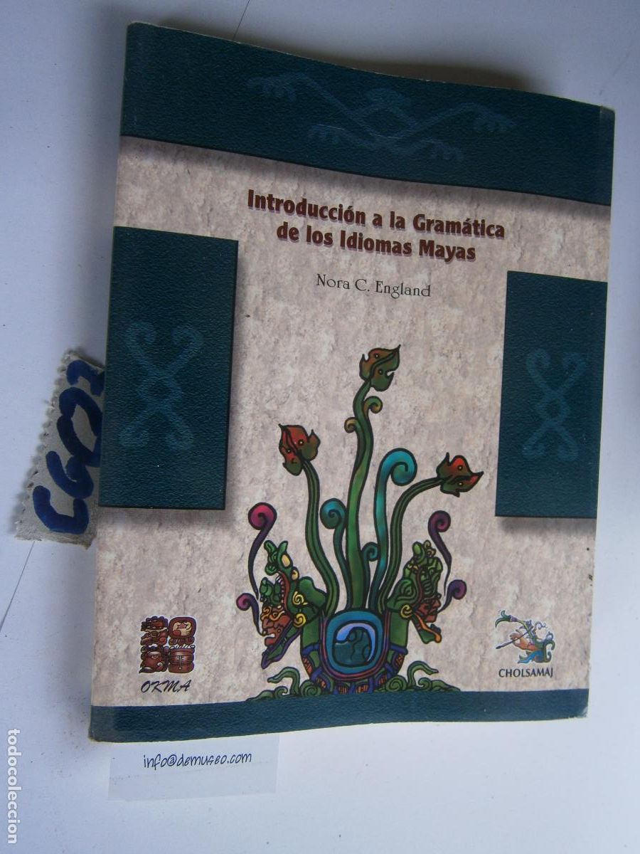 Libros de segunda mano: INTRODUCCION A LA GRAMATICA DE LOS IDIOMAS MAYAS - Foto 1