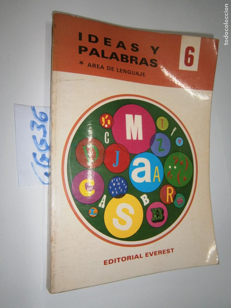 Libros de segunda mano: ANTIGUO LIBRO DE TEXTO - IDEAS Y PALABRAS - Foto 1