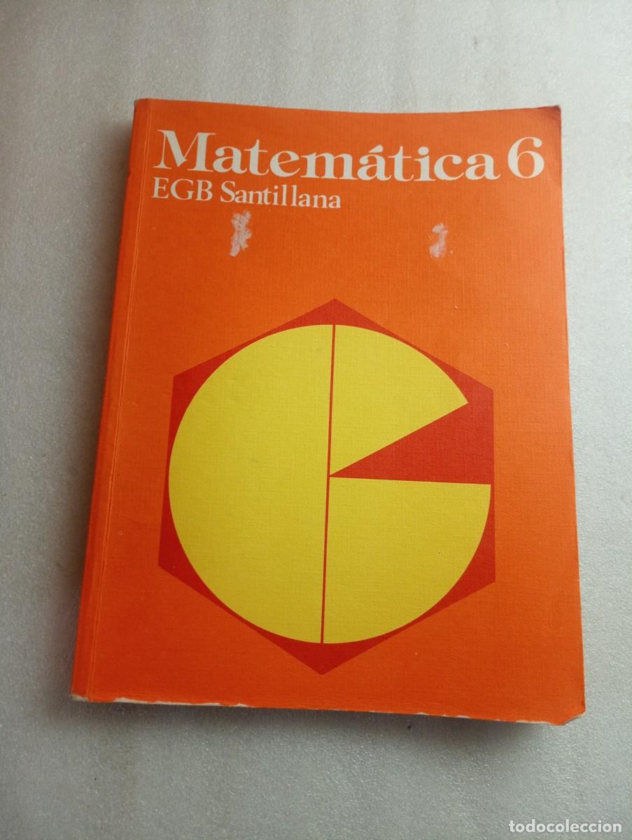 Libros de segunda mano: MATEMATICA 6 EGB - SANTILLANA - MATEMATICAS - Foto 1