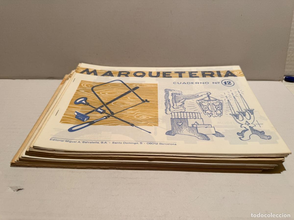 Libri di seconda mano: LOTE DE 23 CUADERNOS DE MARQUETER&Iacute;A SALVATELLA