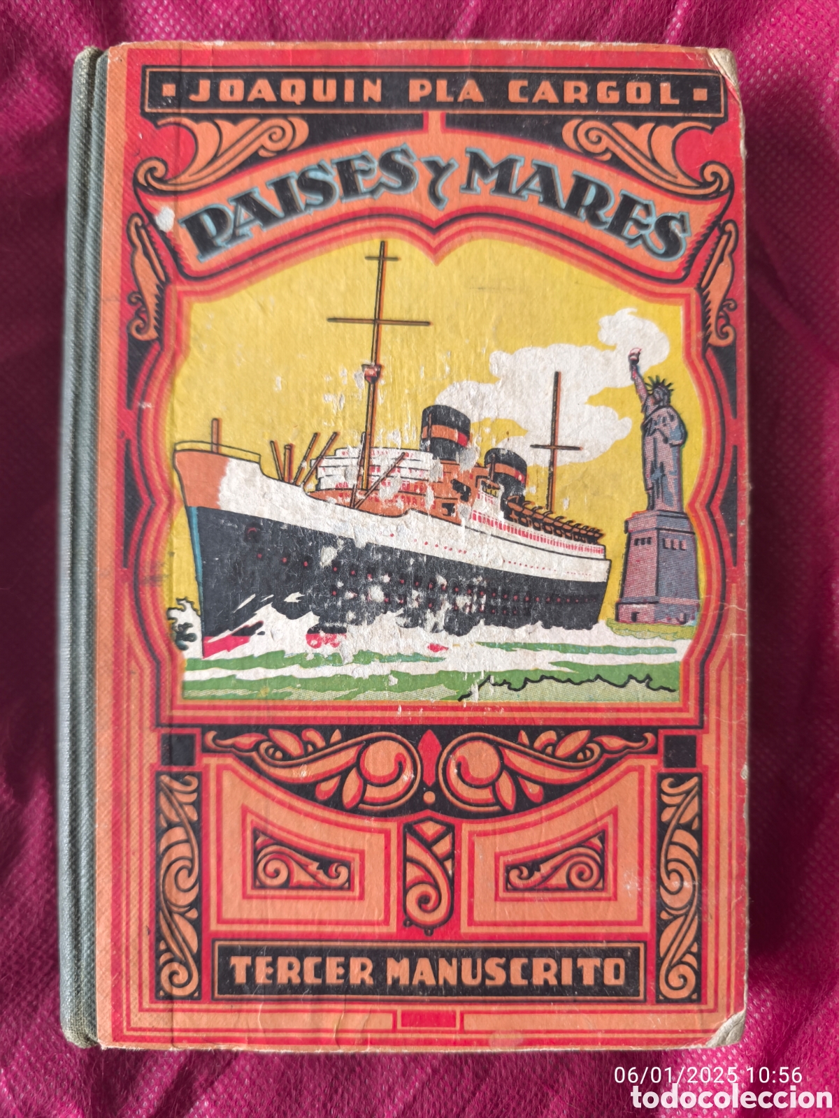 Gebrauchte B&uuml;cher: PAISES Y MARES-TERCER MANUSCRITO-A&Ntilde;O 1947-PRESENTACION GABALDO SAMARTIN A&Ntilde;O 1948.