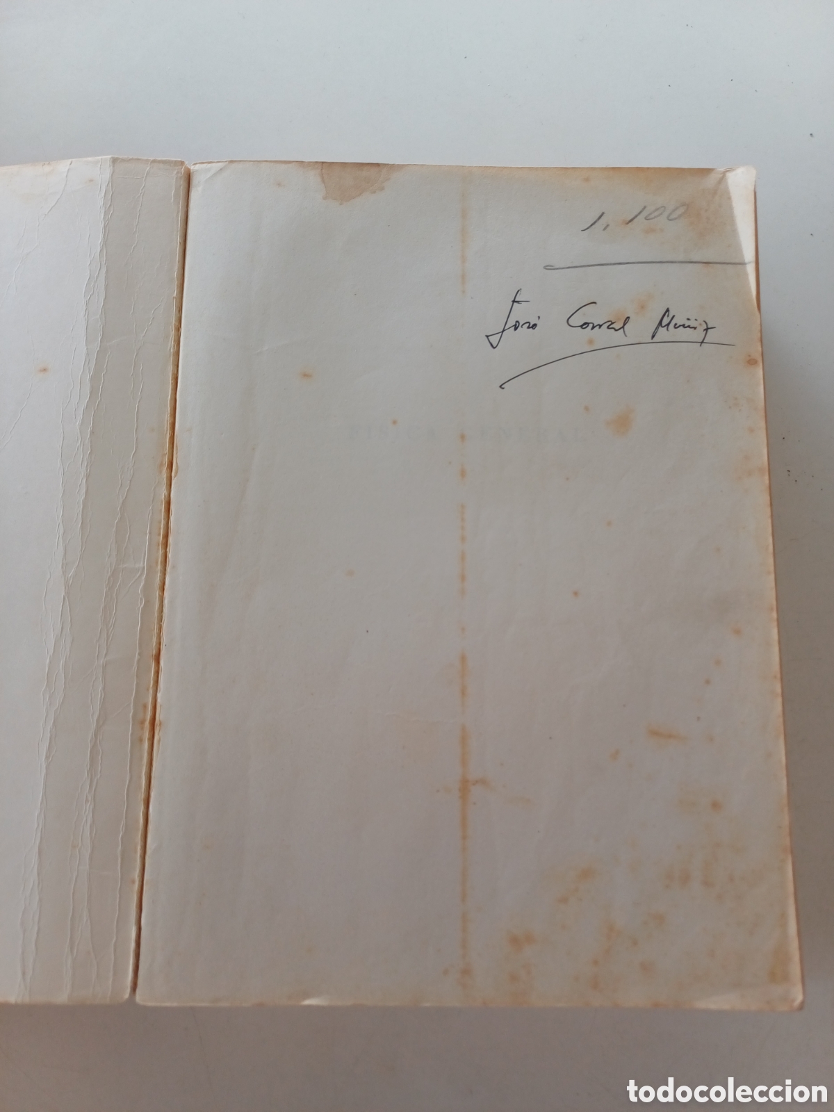 Libros de segunda mano: F&iacute;sica general 6&ordf; edici&oacute;n 1974 J. CATALA - Foto 4