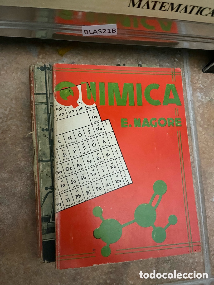 Libros de segunda mano: Blas22D qu&iacute;mica , E. Nagore - - Foto 1