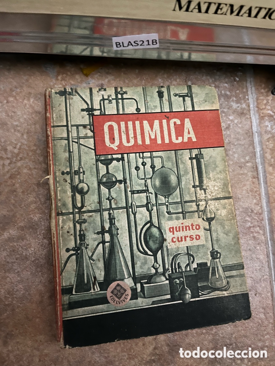 Libros de segunda mano: Blas22D qu&iacute;mica, edelvives, quinto curso - Foto 1