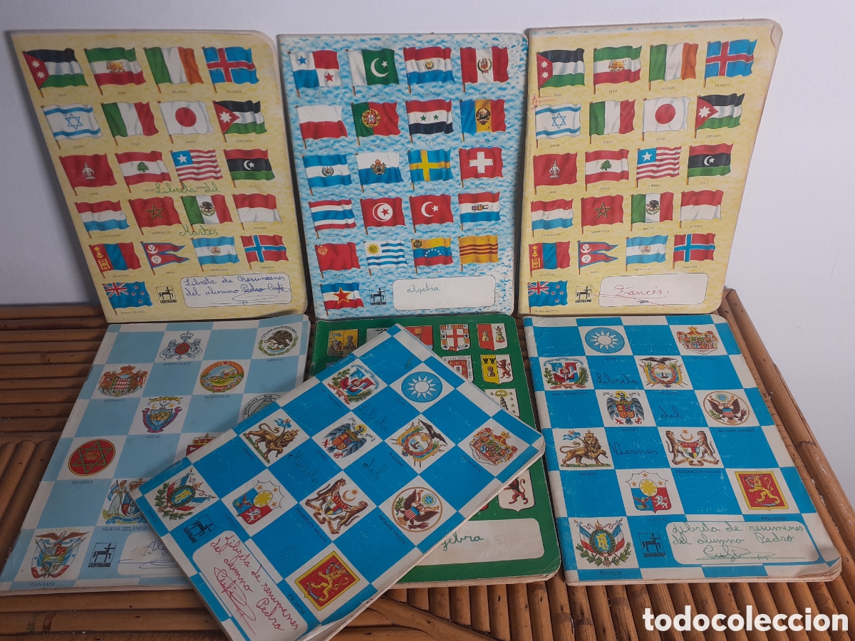 Libros de segunda mano: LIBRETAS CENTAURO A&Ntilde;O 1960 - TEMATICA BANDERAS - USADAS - Foto 1