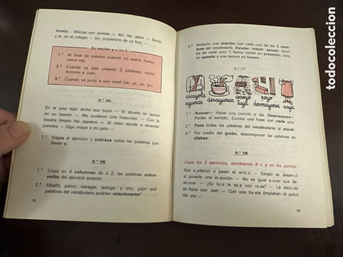 Libros de segunda mano: MIS DICTADOS 3&deg; CURSO - A. PASCUAL 1984 E.G.B. - Foto 6